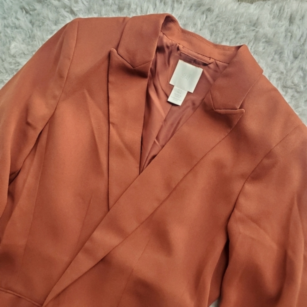 H&M Brick Color Blazer